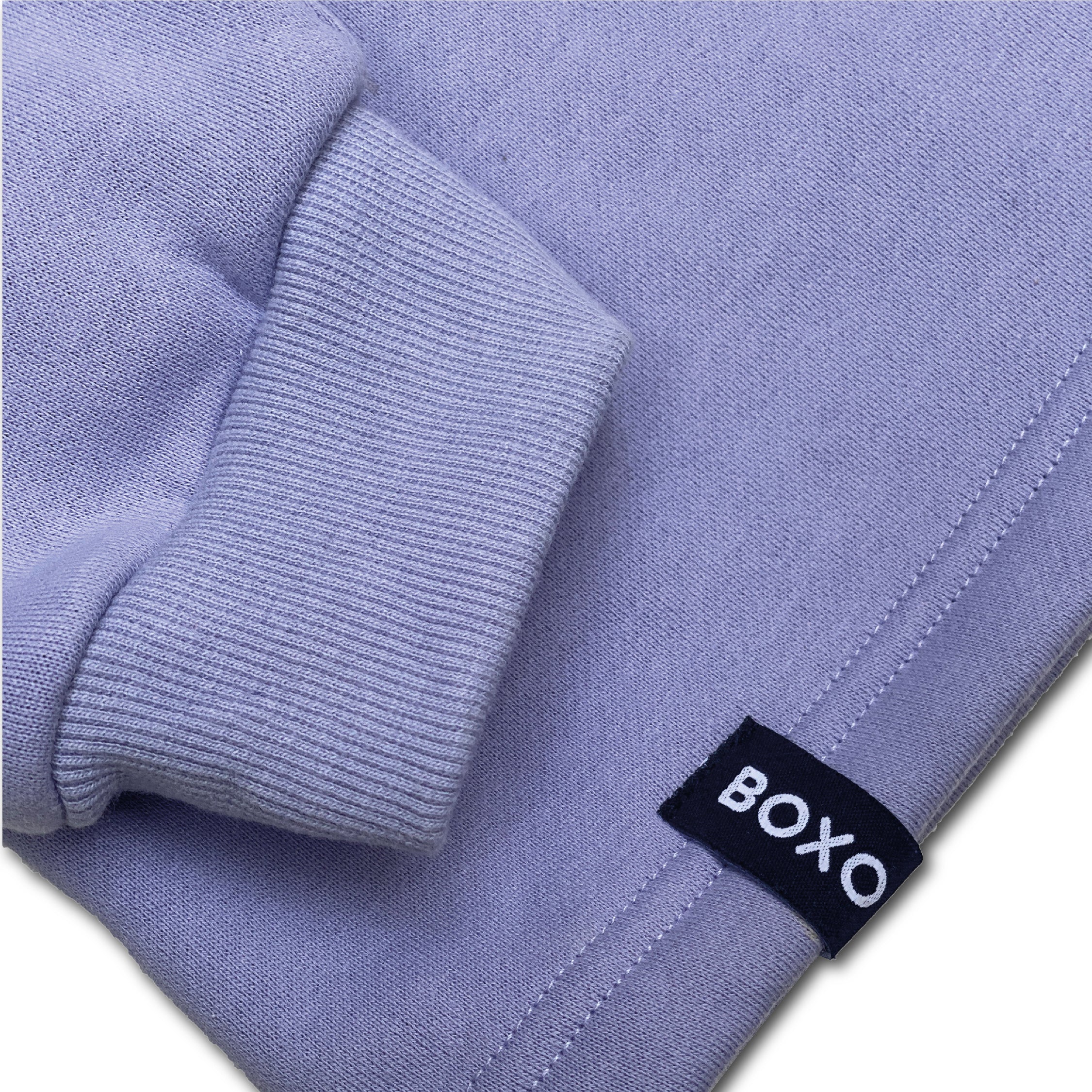 Wisteria Purple Essential Crew Neck Sweatshirt + Shorts (Men)