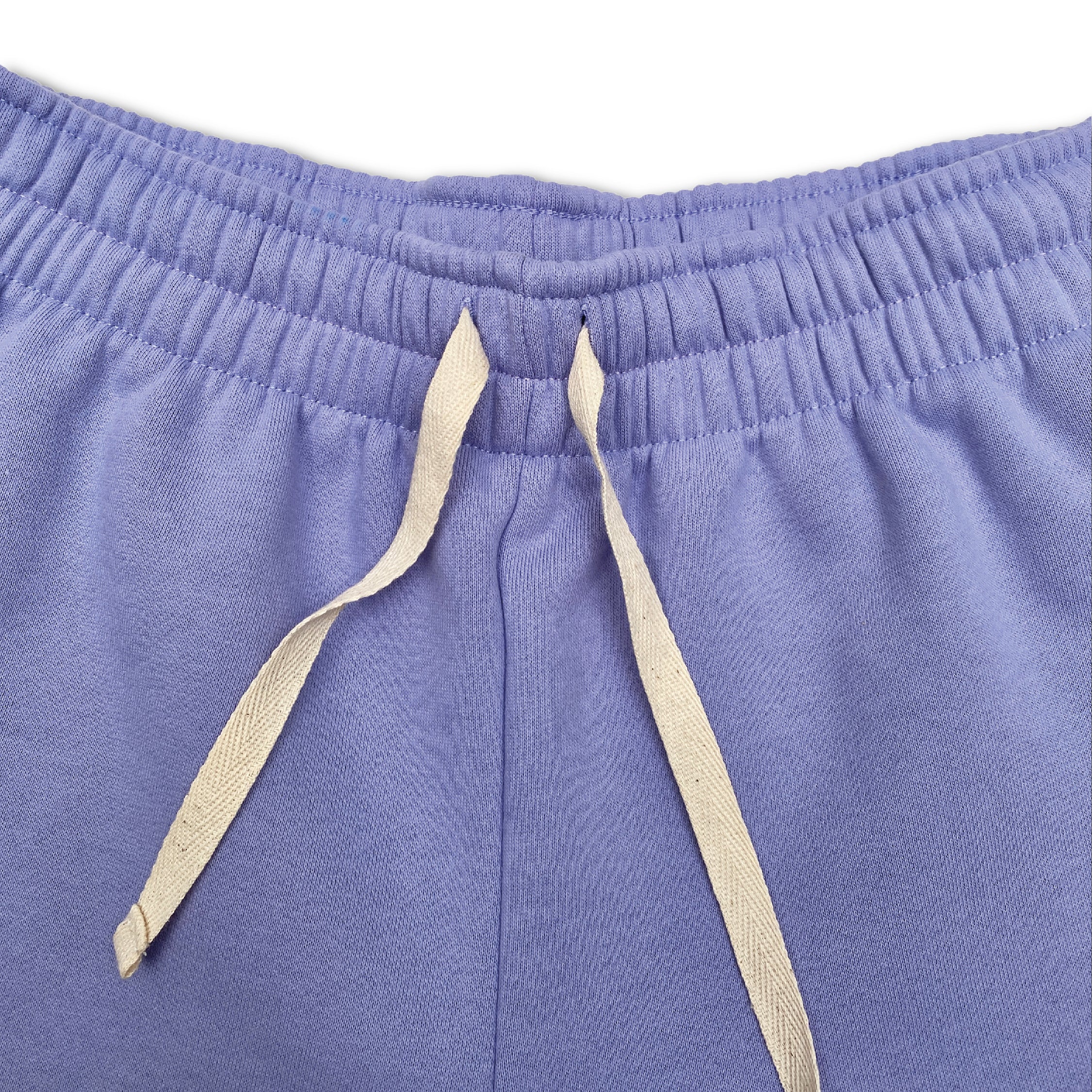 Wisteria Purple Lifestyle Cropped Top + Short(Woman)