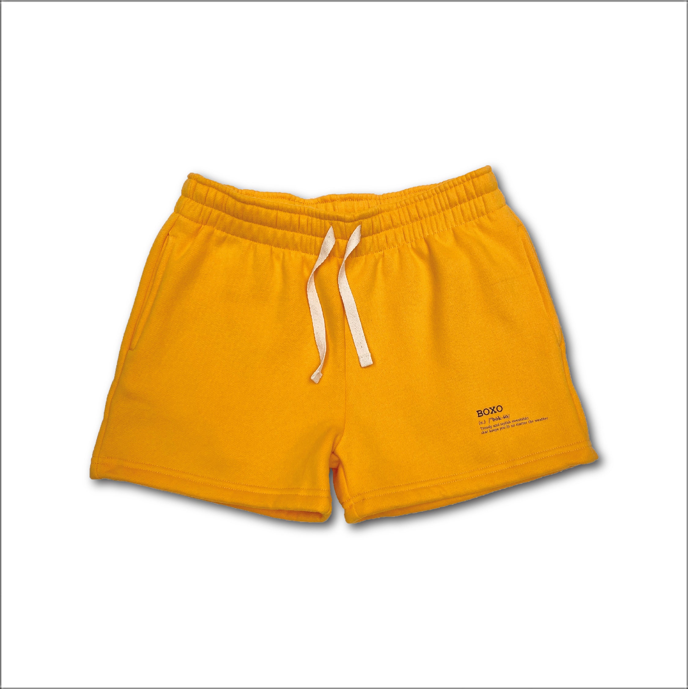 Carrot Orange Lifestyle Cropped Top + Short (Women)