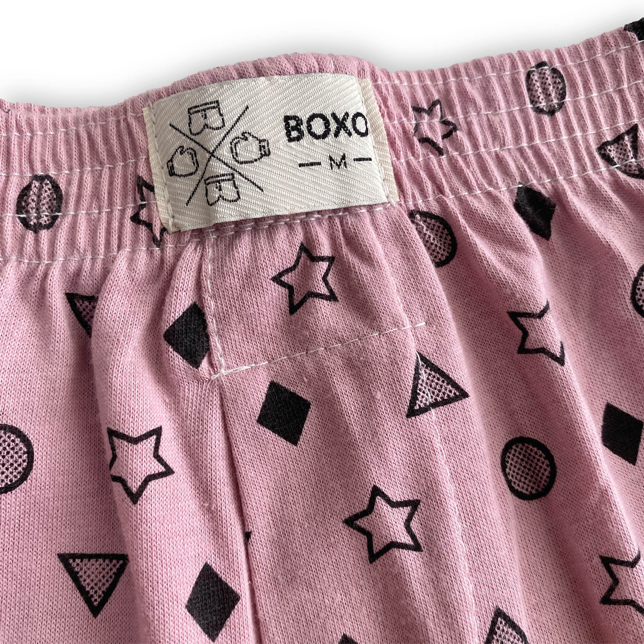 Pink Shapes Lifestyle Boxer - BOXO GOBOXER 