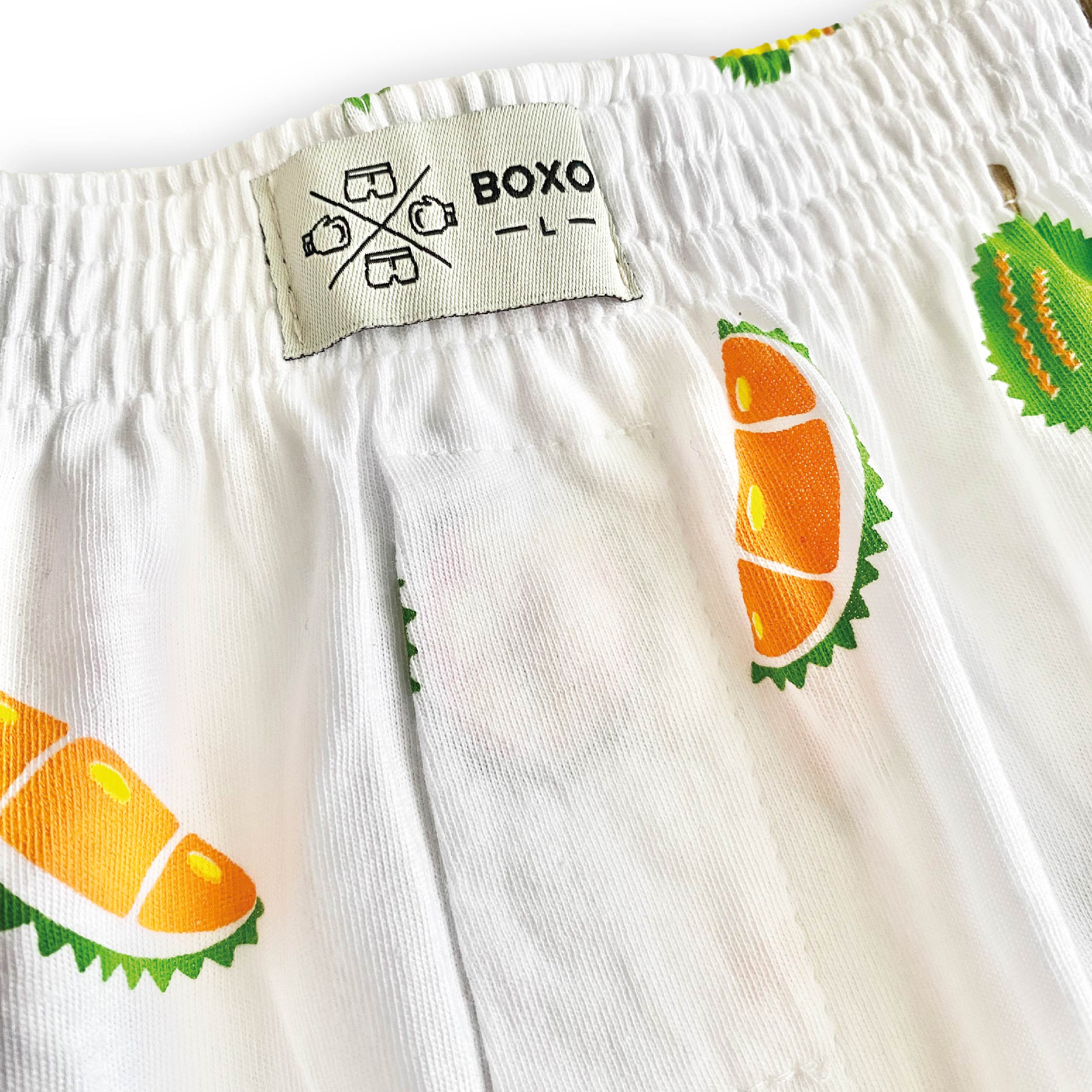 White Durian King Fruit Boxer - BOXO GOBOXER 