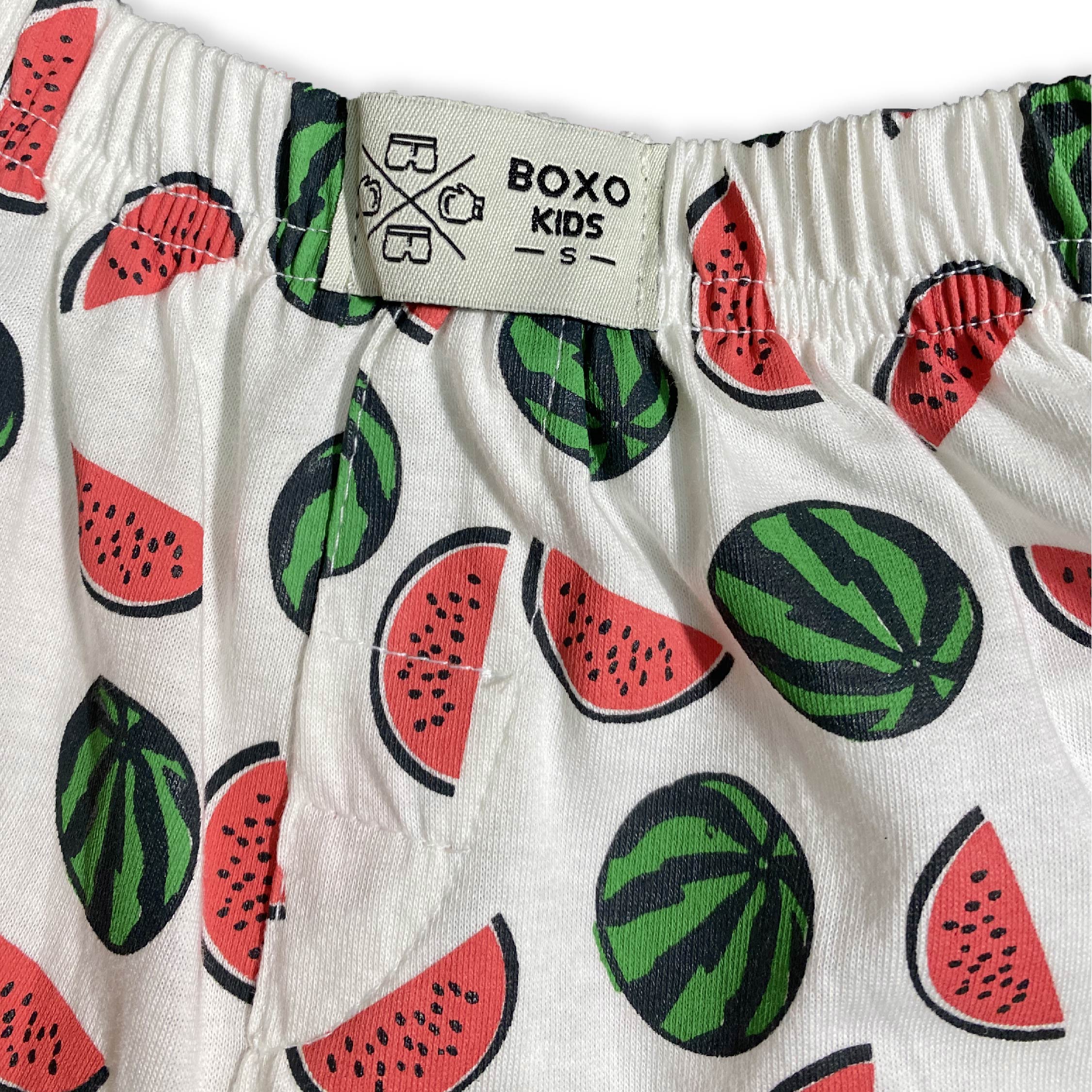 [KIDS] White Watermelon Fruit Boxer - BOXO GOBOXER 